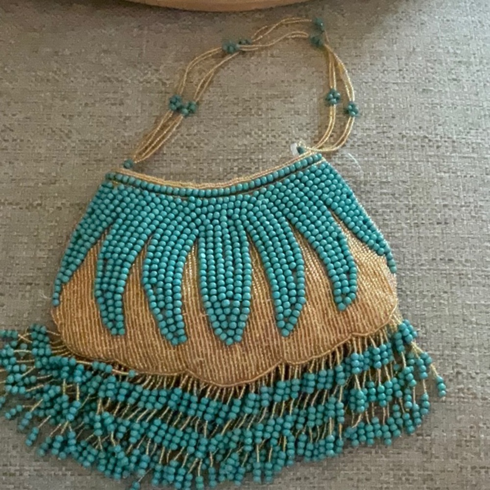 Small beaded purse Deux Lux